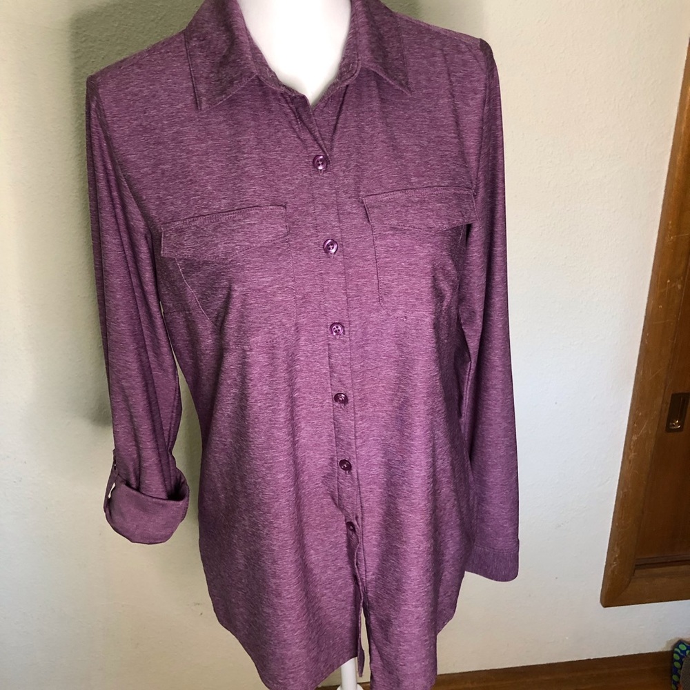 Eddie Bauer travel blouse